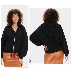 NWT UGG Abbi Half Moon Sleeve Hoodie